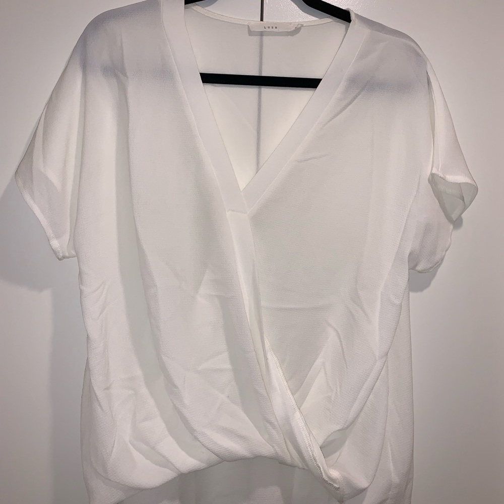 Lush surplice blouse - worn once!